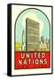 United Nations, New York-null-Framed Stretched Canvas