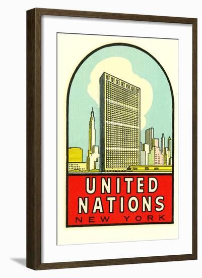 United Nations, New York-null-Framed Art Print