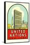 United Nations, New York-null-Framed Stretched Canvas