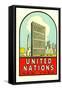 United Nations, New York-null-Framed Stretched Canvas