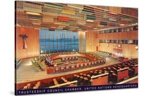 United Nations Trusteeship Council Chamber, New York City-null-Stretched Canvas