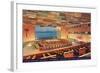 United Nations Trusteeship Council Chamber, New York City-null-Framed Art Print