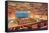 United Nations Trusteeship Council Chamber, New York City-null-Framed Stretched Canvas