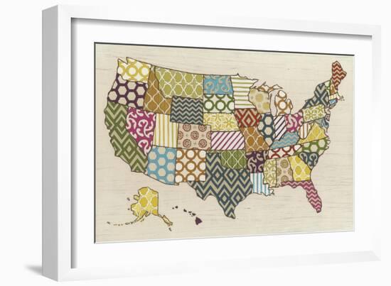United Patterns-Erica J. Vess-Framed Art Print