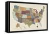 United State Signs-Erica J^ Vess-Framed Stretched Canvas