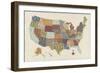 United State Signs-Erica J^ Vess-Framed Premium Giclee Print