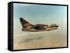 United States Air Force A-7D Corsair Jet Aircraft-null-Framed Stretched Canvas