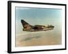 United States Air Force A-7D Corsair Jet Aircraft-null-Framed Photographic Print