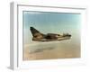 United States Air Force A-7D Corsair Jet Aircraft-null-Framed Photographic Print