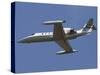 United States Air Forces Europe C-21A Learjet in Flight Over Germany-Stocktrek Images-Stretched Canvas