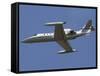 United States Air Forces Europe C-21A Learjet in Flight Over Germany-Stocktrek Images-Framed Stretched Canvas