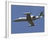 United States Air Forces Europe C-21A Learjet in Flight Over Germany-Stocktrek Images-Framed Photographic Print