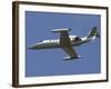 United States Air Forces Europe C-21A Learjet in Flight Over Germany-Stocktrek Images-Framed Photographic Print