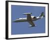 United States Air Forces Europe C-21A Learjet in Flight Over Germany-Stocktrek Images-Framed Photographic Print