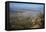 United States. Albuquerque. Panorama with Sandia Mountains from the Cable Car-null-Framed Stretched Canvas