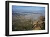 United States. Albuquerque. Panorama with Sandia Mountains from the Cable Car-null-Framed Giclee Print