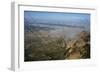 United States. Albuquerque. Panorama with Sandia Mountains from the Cable Car-null-Framed Giclee Print