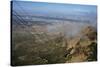 United States. Albuquerque. Panorama with Sandia Mountains from the Cable Car-null-Stretched Canvas