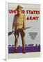 United States Army Poster-Tom Woodburn-Framed Giclee Print