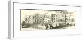 United States Arsenal at Fayetteville, March 1865-null-Framed Giclee Print