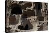 United States, Bandelier National Monument, Anasazi Culture, Cliff Dwellings-null-Stretched Canvas