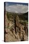 United States. Bandelier National Monument, Tyuonyi, Pueblo Indian Settlement-null-Stretched Canvas