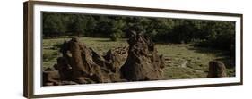 United States. Bandelier National Monument, Tyuonyi, Pueblo Indian Settlement-null-Framed Giclee Print