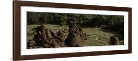 United States. Bandelier National Monument, Tyuonyi, Pueblo Indian Settlement-null-Framed Giclee Print