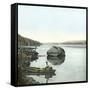 United States, Boat on the Hudson Riiver-Leon, Levy et Fils-Framed Stretched Canvas