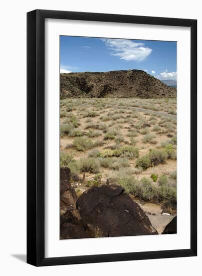 United States, Boca Negra Canyon, Petroglyph National Monument-null-Framed Giclee Print