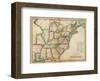 United States, c.1820-John Melish-Framed Art Print