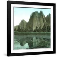 United States (California), the Cathedral Rock in the Yosemite Valley-Leon, Levy et Fils-Framed Photographic Print