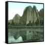 United States (California), the Cathedral Rock in the Yosemite Valley-Leon, Levy et Fils-Framed Stretched Canvas