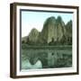 United States (California), the Cathedral Rock in the Yosemite Valley-Leon, Levy et Fils-Framed Photographic Print