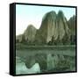 United States (California), the Cathedral Rock in the Yosemite Valley-Leon, Levy et Fils-Framed Stretched Canvas