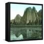 United States (California), the Cathedral Rock in the Yosemite Valley-Leon, Levy et Fils-Framed Stretched Canvas