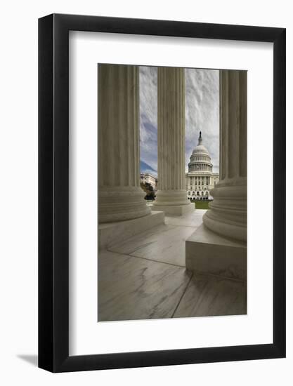 United States Capital-Michael Shake-Framed Photographic Print