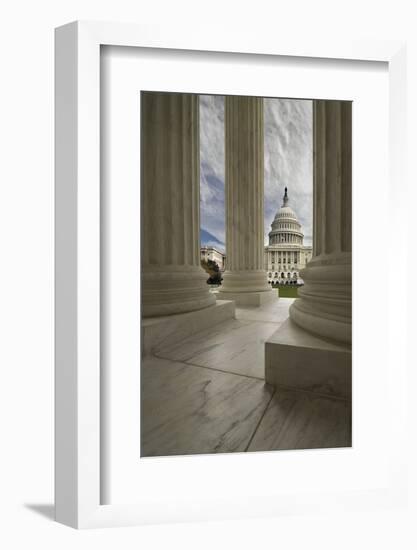 United States Capital-Michael Shake-Framed Photographic Print
