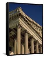 United States Capitol Building Colonnade-Carol Highsmith-Framed Stretched Canvas