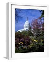 United States Capitol Building - Houses of Congress-Carol Highsmith-Framed Photo