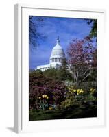 United States Capitol Building - Houses of Congress-Carol Highsmith-Framed Photo