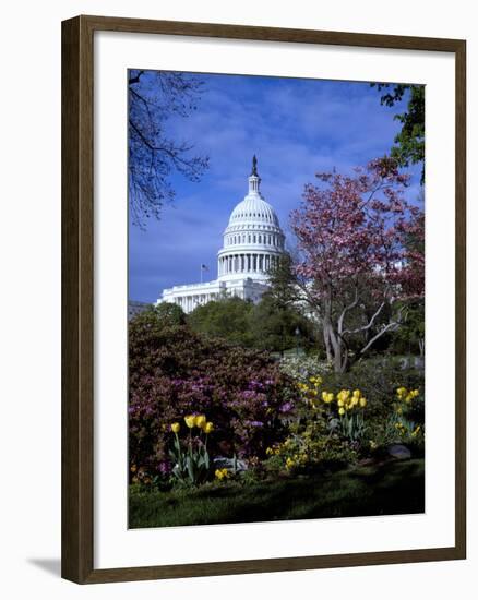 United States Capitol Building - Houses of Congress-Carol Highsmith-Framed Photo