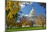 United States Capitol Building in Washington Dc, during Fall Season-Orhan-Mounted Photographic Print