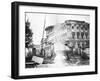 United States Capitol Building under Construction-null-Framed Photographic Print