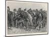 United States Cavalrymen Mounting During the Fighting Against Native Americans-Frederic Sackrider Remington-Mounted Art Print