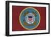 United States Coast Guard - Military - Insignia-Lantern Press-Framed Art Print