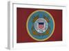 United States Coast Guard - Military - Insignia-Lantern Press-Framed Art Print