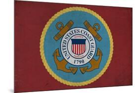 United States Coast Guard - Military - Insignia-Lantern Press-Mounted Art Print