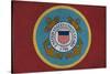 United States Coast Guard - Military - Insignia-Lantern Press-Stretched Canvas