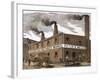 United States. Kensington Fire Brick Works-null-Framed Giclee Print